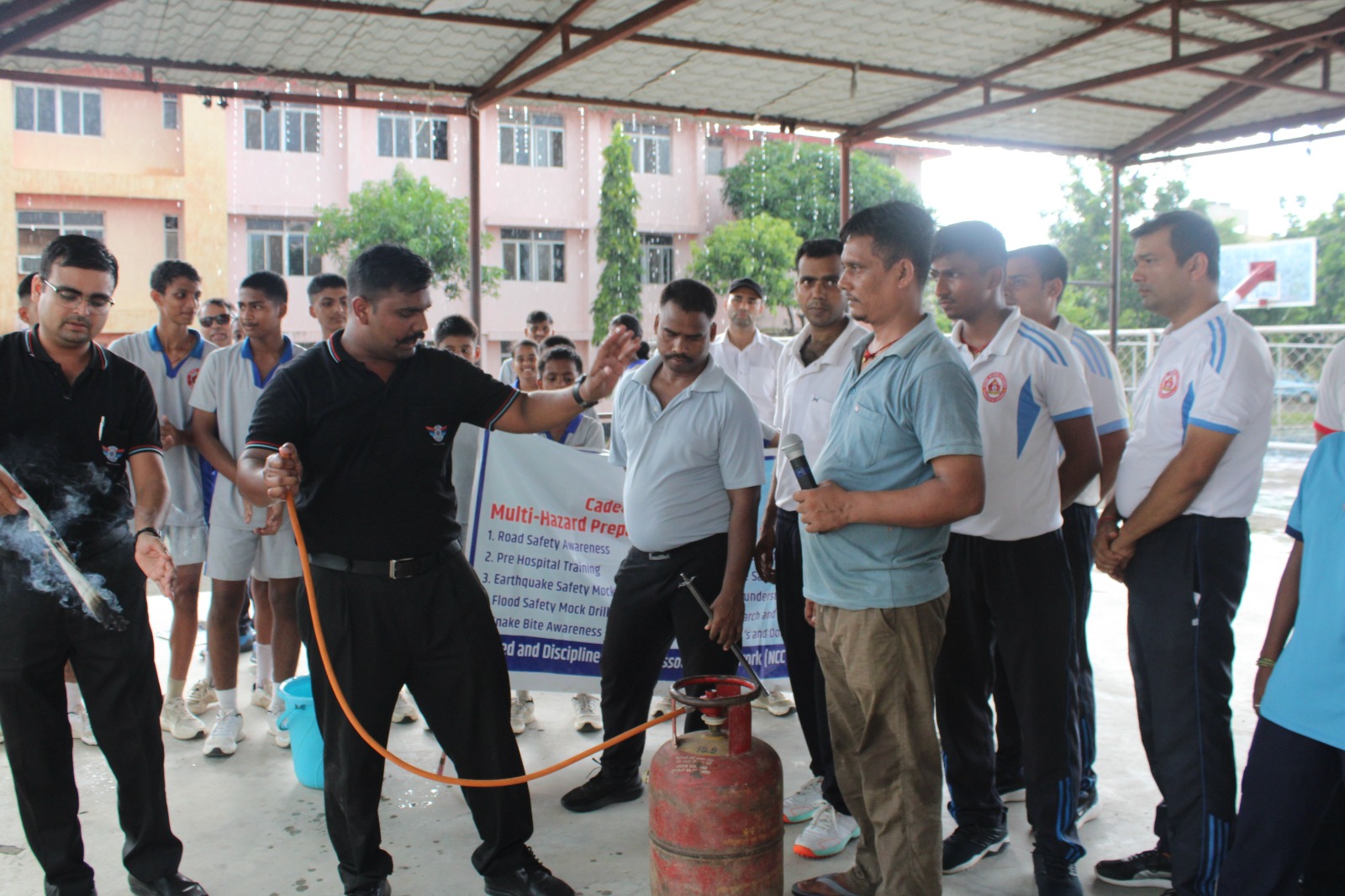 MOCK DRILL BY NCC UDAAN